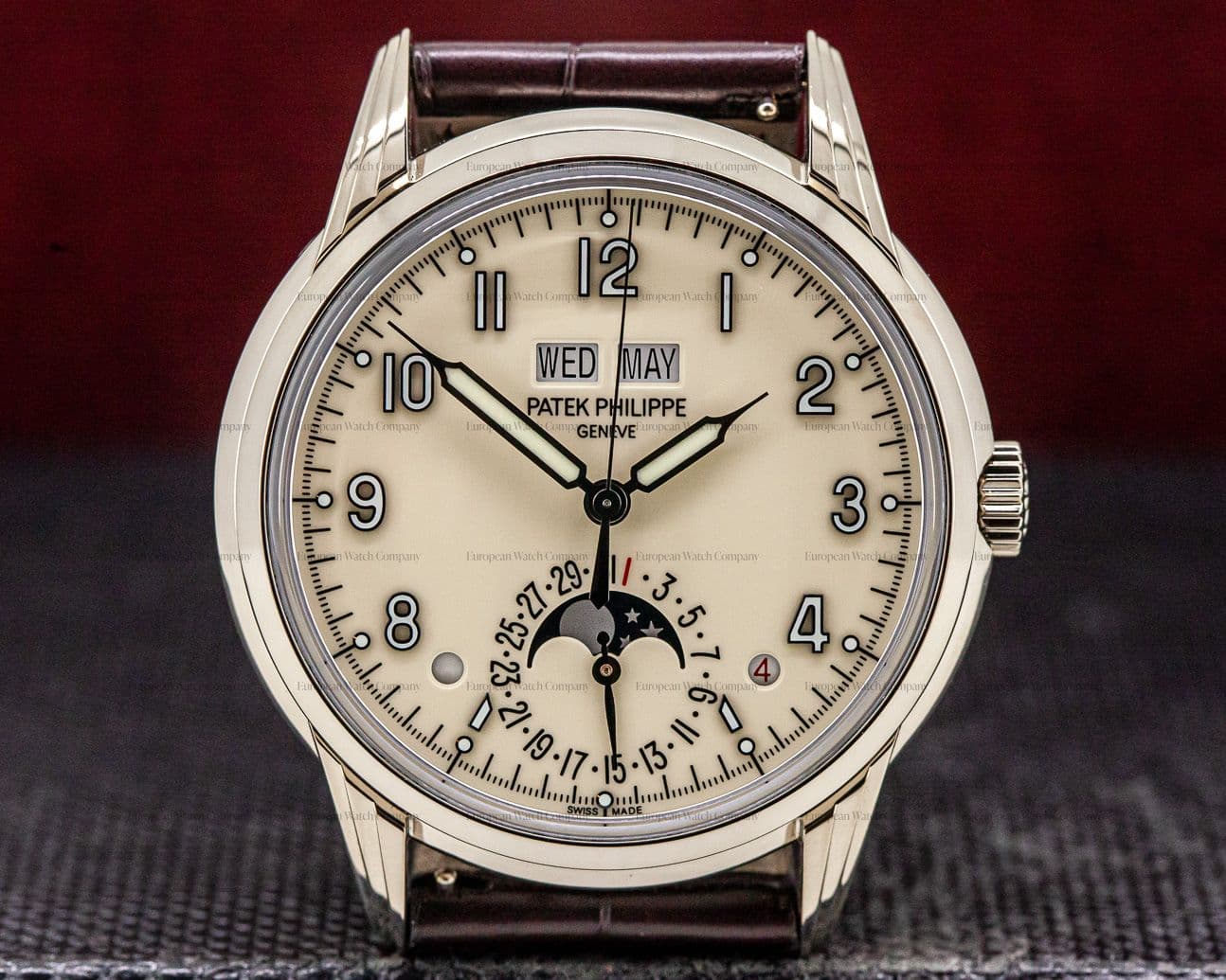 Patek Philippe Perpetual Calendar Grand Complication 18K White Gold