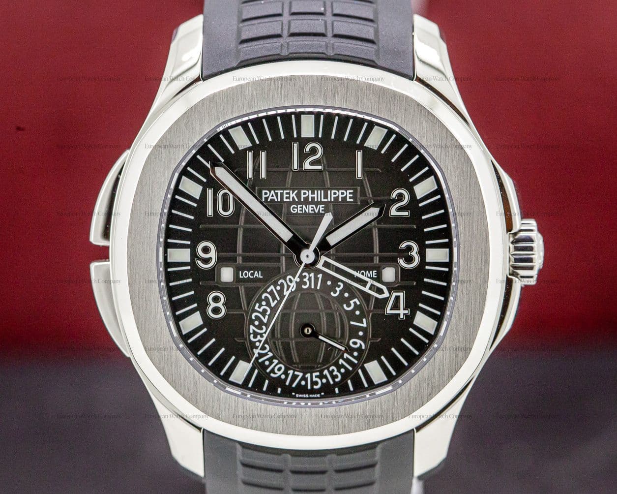 Patek Philippe Aquanaut Travel Time SS / Rubber
