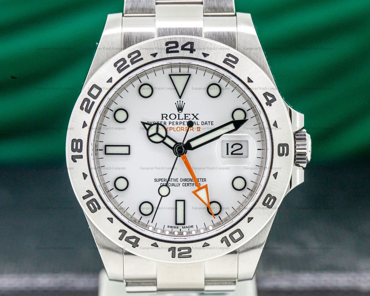 Rolex Explorer II White Dial SS / SS
