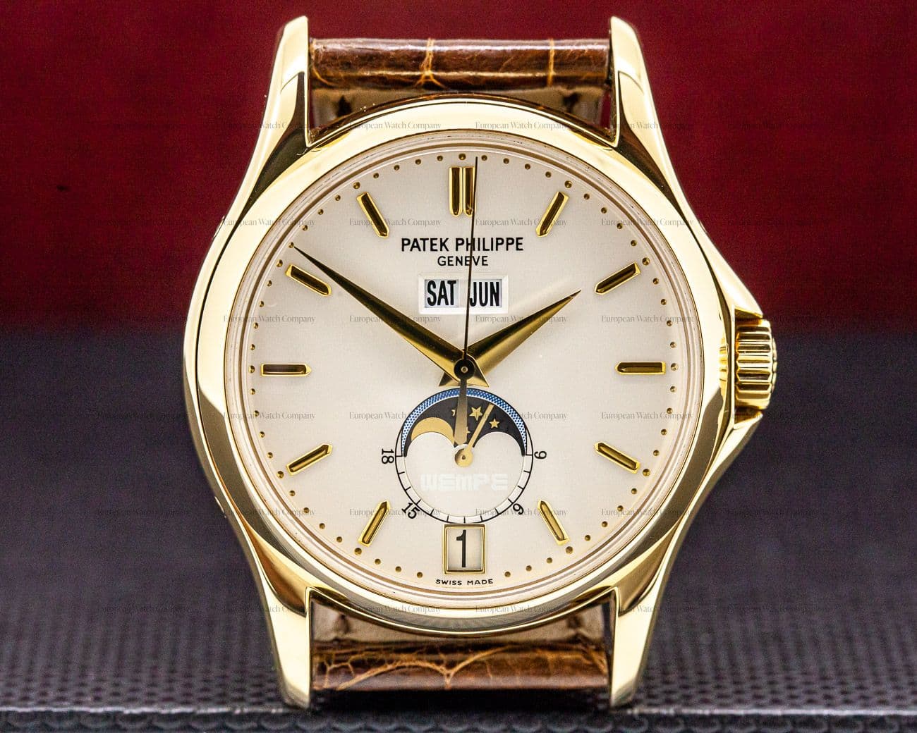 Patek Philippe Annual Calendar "Wempe" Limited Edition to 125 Pieces 18K Yellow Gold