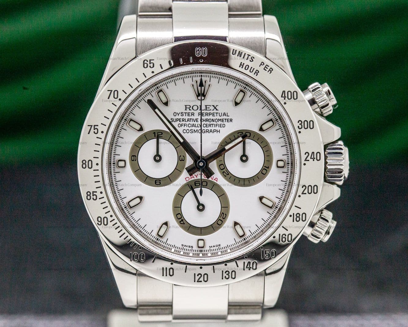 Rolex Daytona SS White Dial