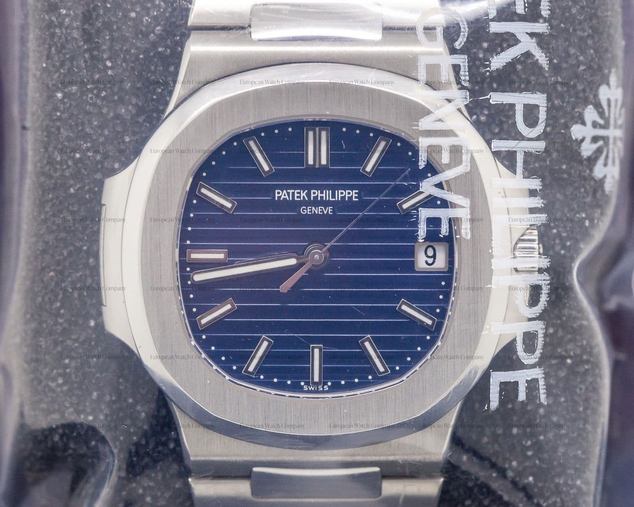 Patek Philippe 5711P Jumbo Nautilus PLATINUM 5711/1P Blue Dial SEALED 