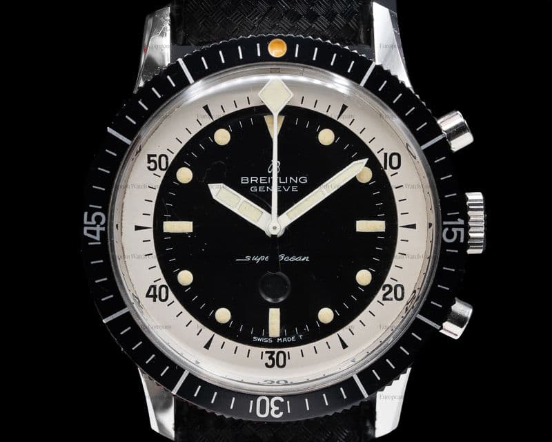 Breitling Vintage Breitling SuperOcean "Slow Counter" NEW OLD STOCK