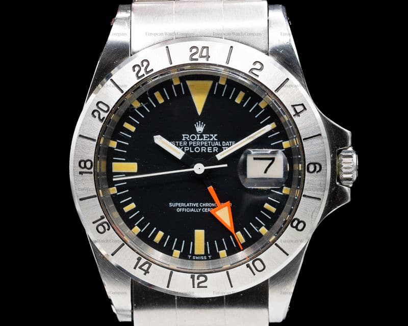 Rolex Explorer II Steve McQueen Freccione UNPOLISHED FULL SET