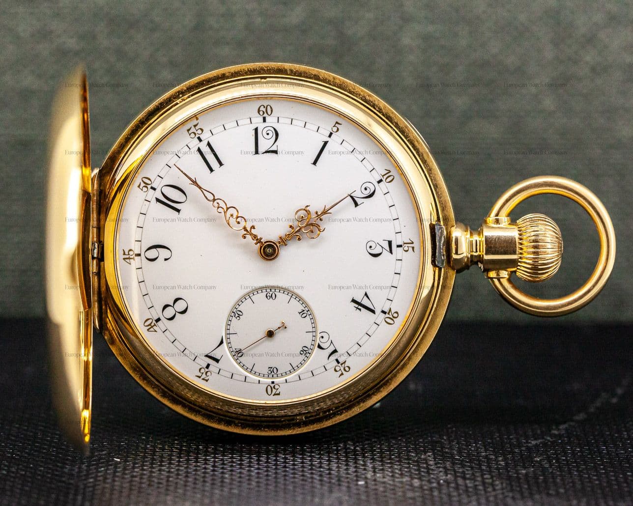 Hennegen Bates & Co Hennegen Bates & Co Vintage Pocket Watch with Signed Patek Movement