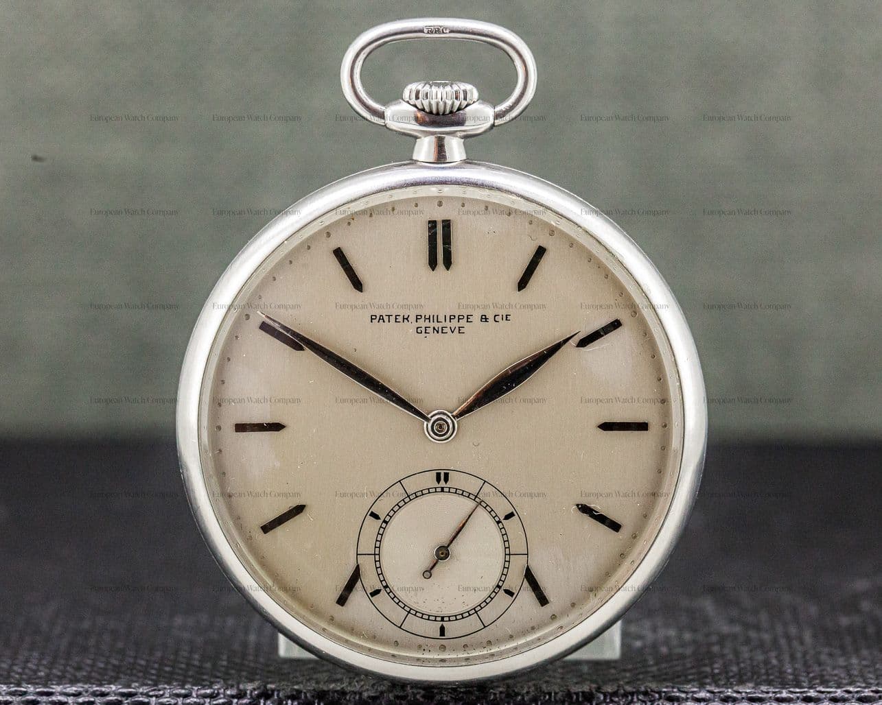 Patek Philippe Patek Philippe & Cie Vintage Pocket Watch Stainless Steel 46MM