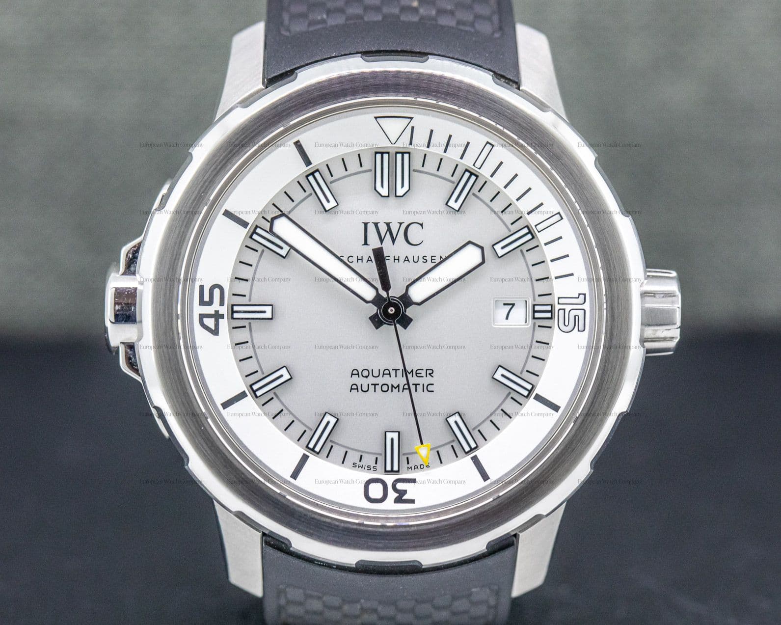 IWC Aquatimer Automatic Silver Dial SS / Rubber
