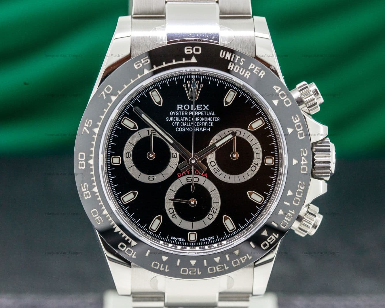 Rolex Daytona Ceramic Bezel SS / Black Dial UNWORN
