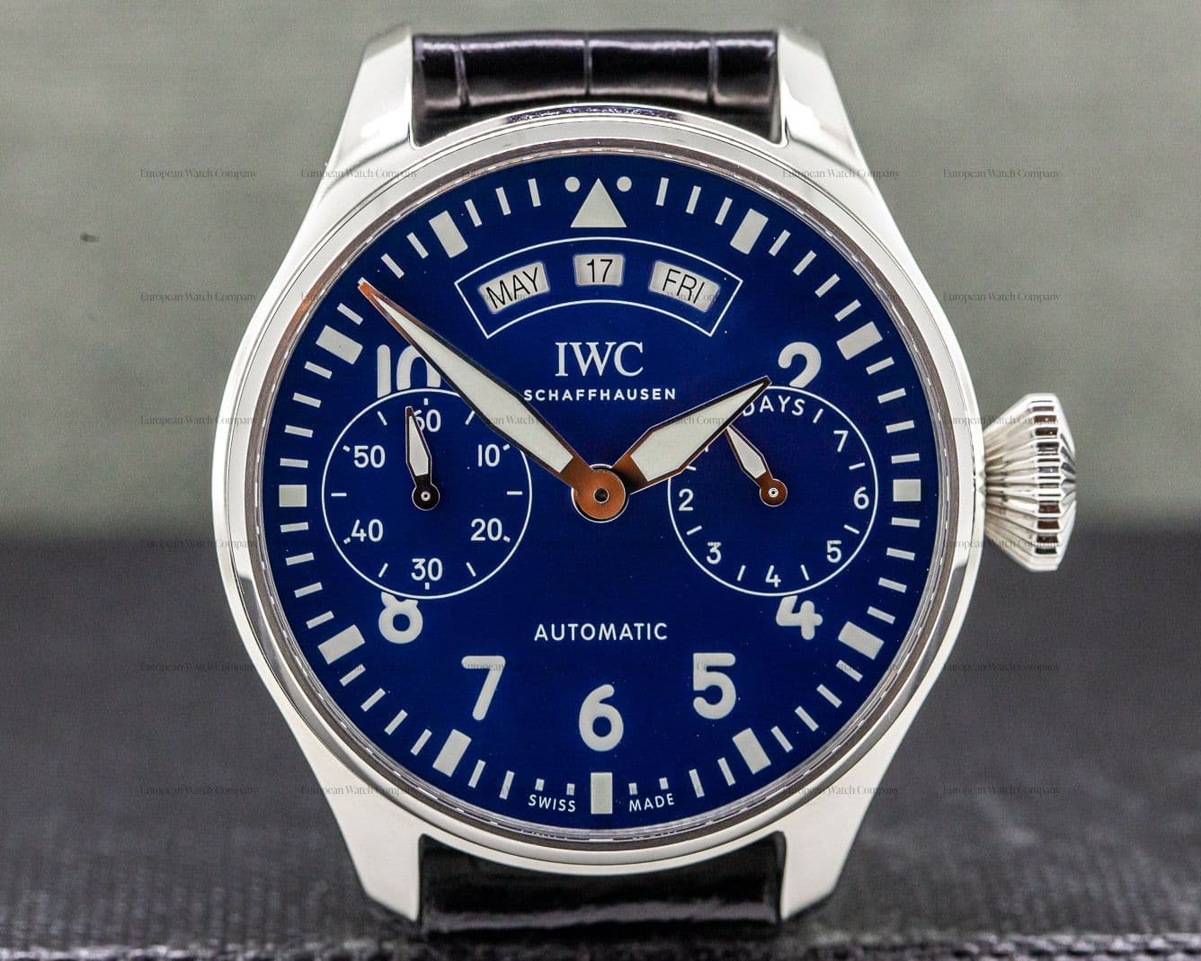IWC Big Pilot Annual Calendar Edition "150 Years" SS UNWORN