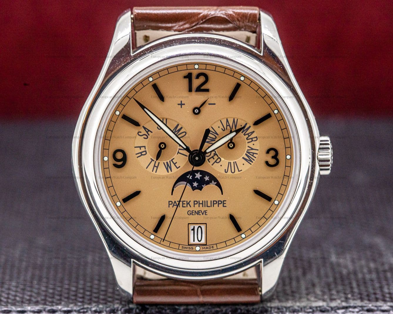 Patek Philippe Advanced Research Annual Calendar Platinum Salmon Dial Limited