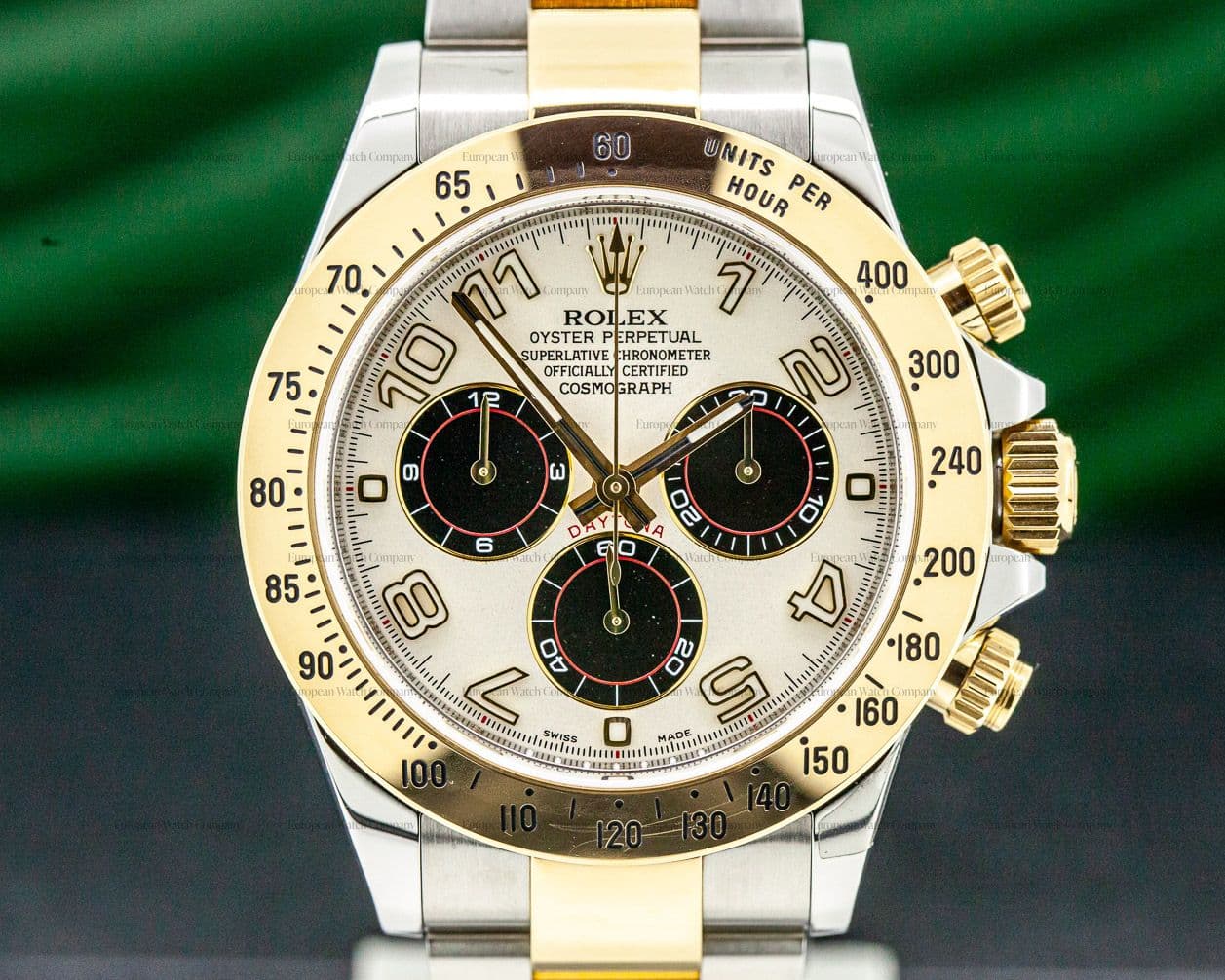 Rolex Daytona White "PANDA" Dial 18K Yellow Gold / SS 