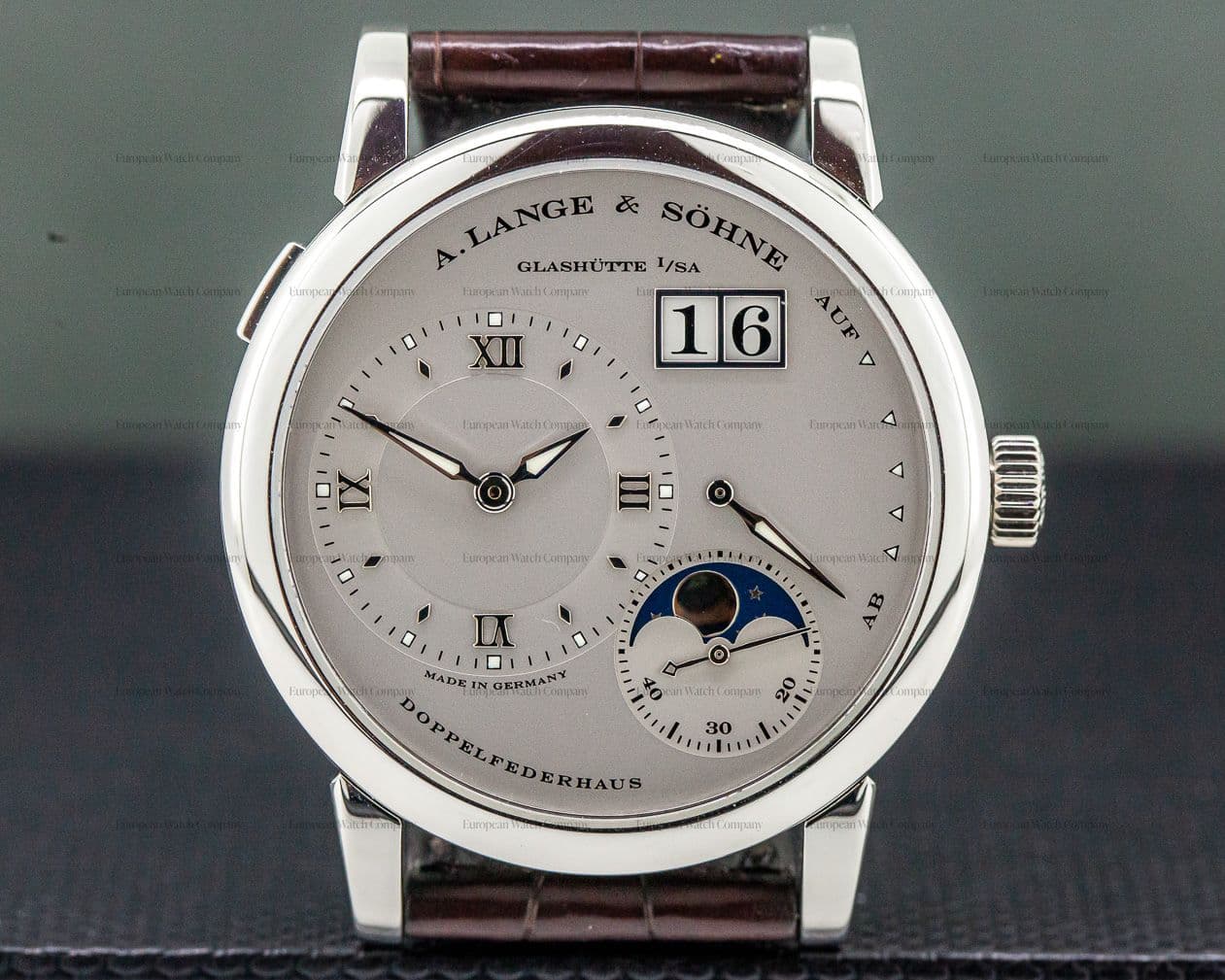 A. Lange and Sohne Lange 1 Moon Platinum 