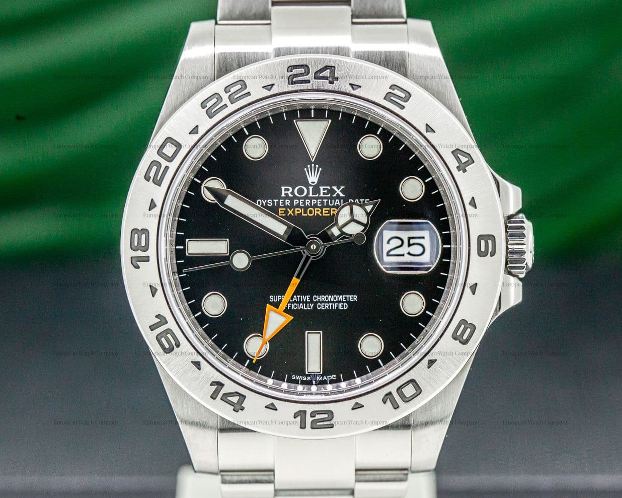 Rolex Explorer II Black Dial SS / SS 