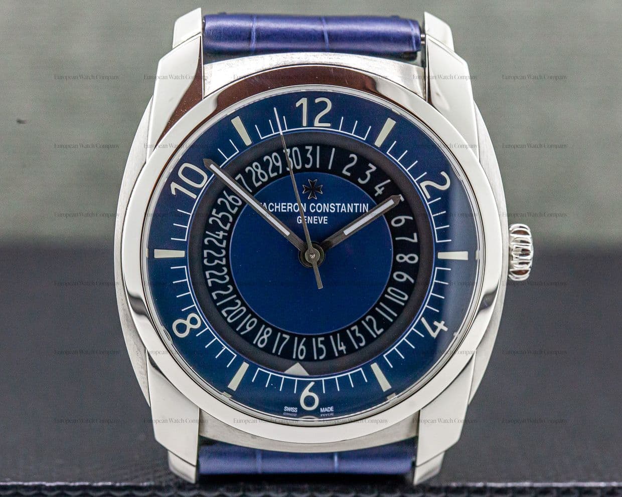 Vacheron Constantin Quai de L'ile Automatic SS Blue Dial 