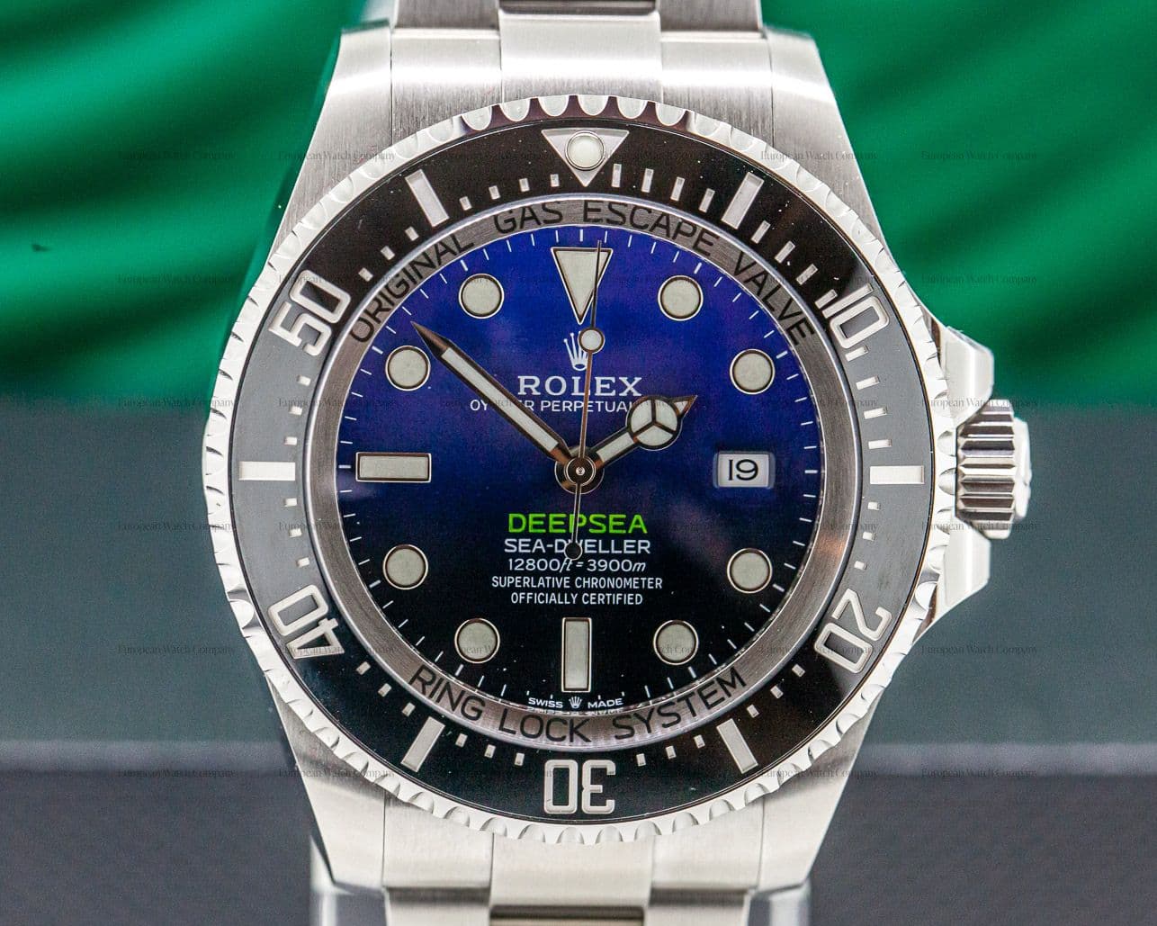 Rolex Sea Dweller Deep Sea D-Blue 2018 Model UNWORN + STICKERS