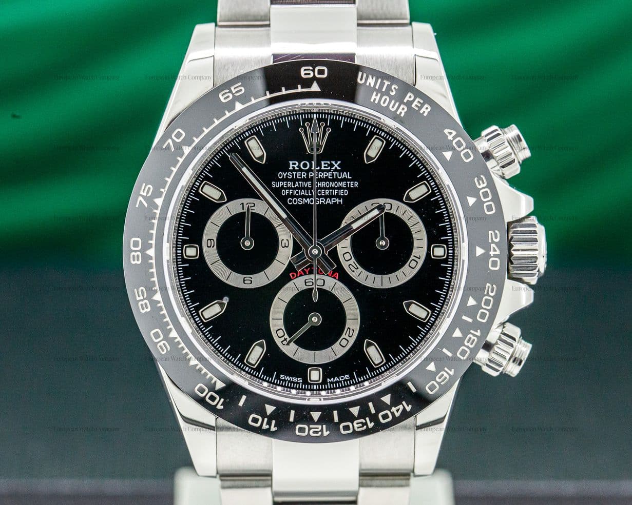 Rolex Daytona Ceramic Bezel SS / Black Dial 