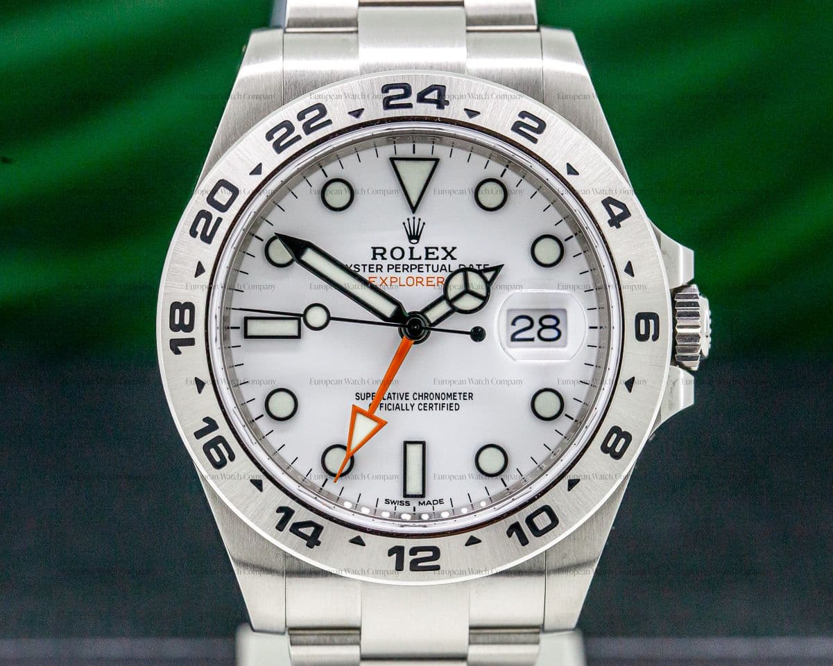 Rolex Explorer II White Dial SS / SS Unworn