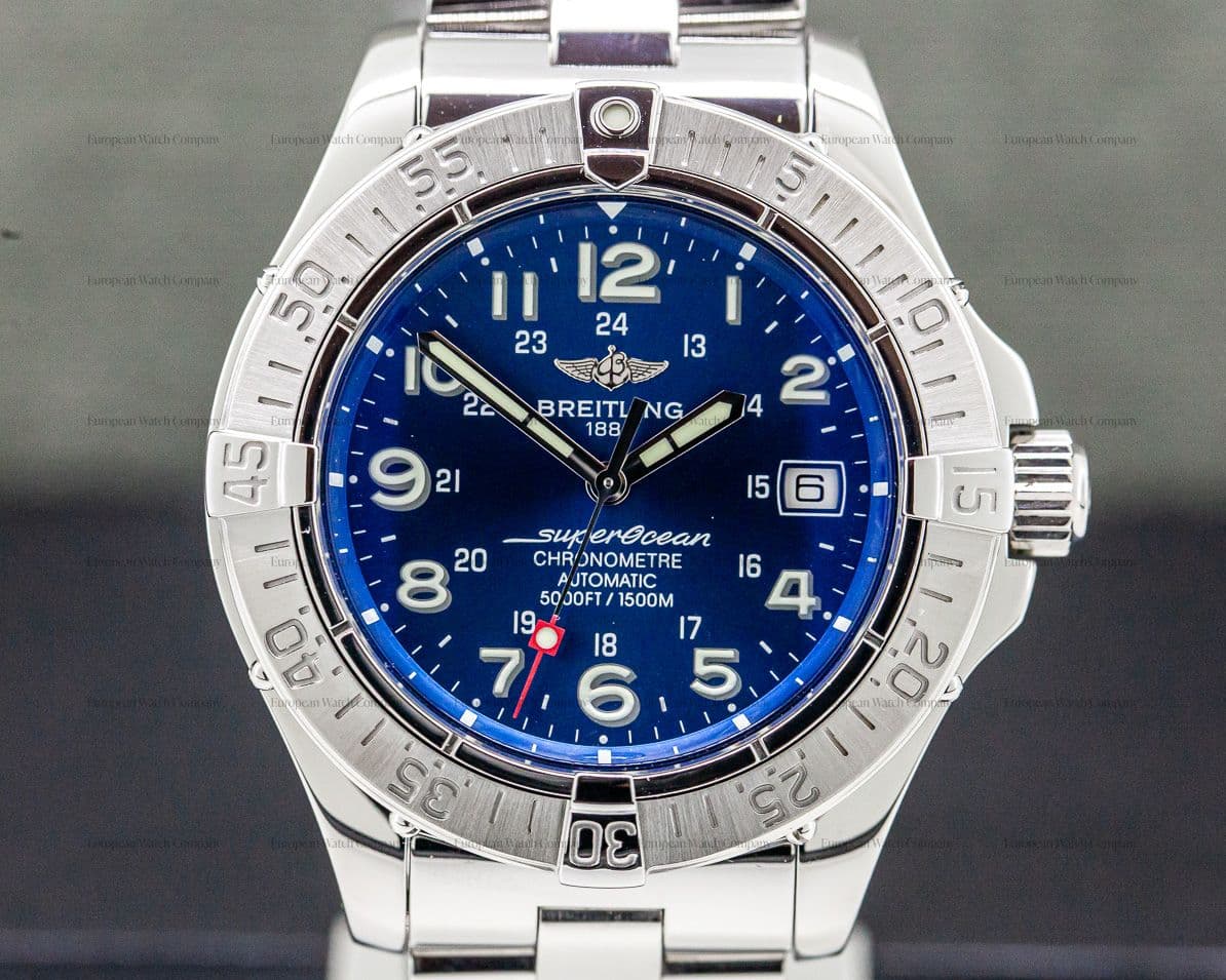 Breitling Super Ocean SS Blue