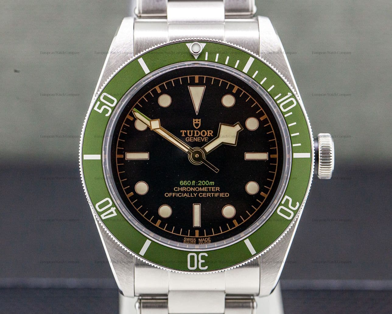 Tudor Tudor Heritage 79230G Black Bay Harrods Green SS / SS