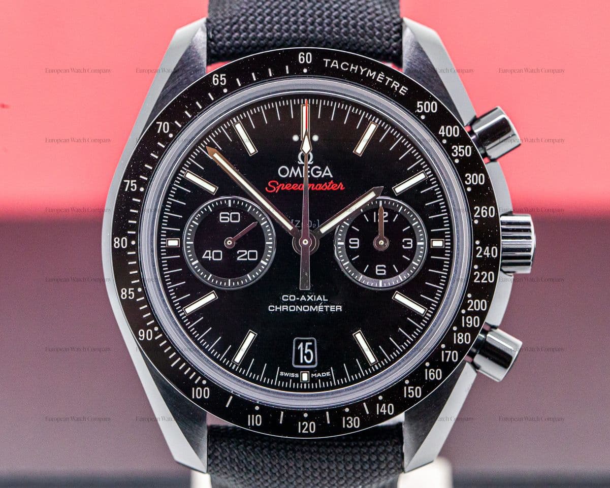 Omega Dark Side of the Moon Ceramic / Black Dial 
