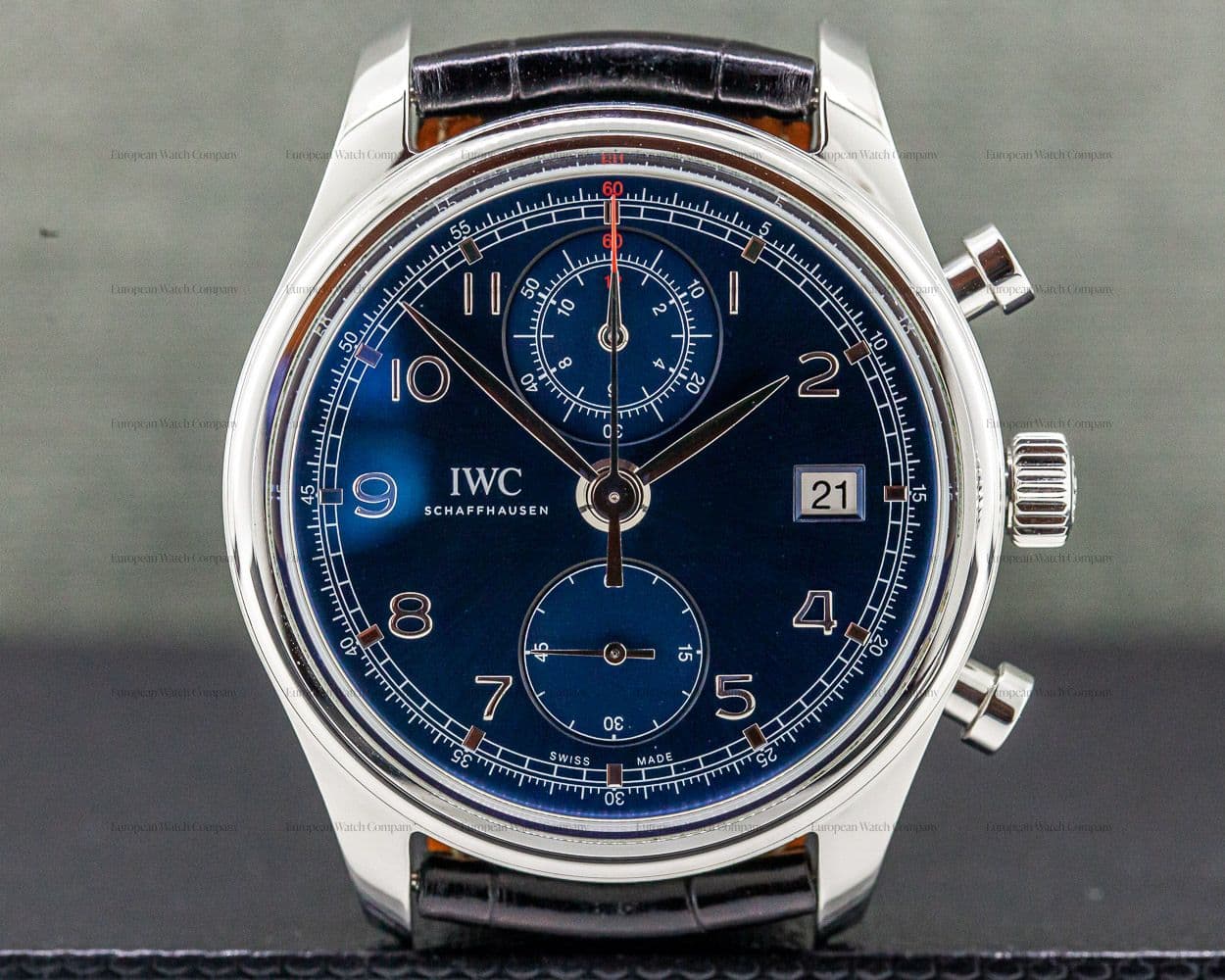 IWC Portuguese Chronograph Classic SS Laureus Limited Edition 