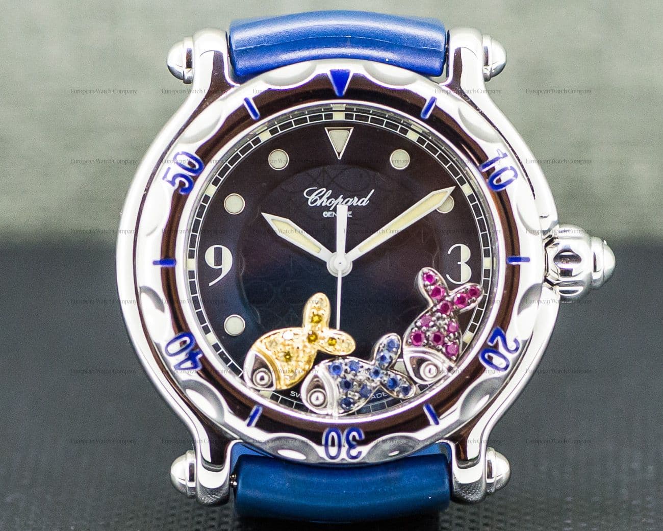 Chopard Happy Fish Blue SS 38MM