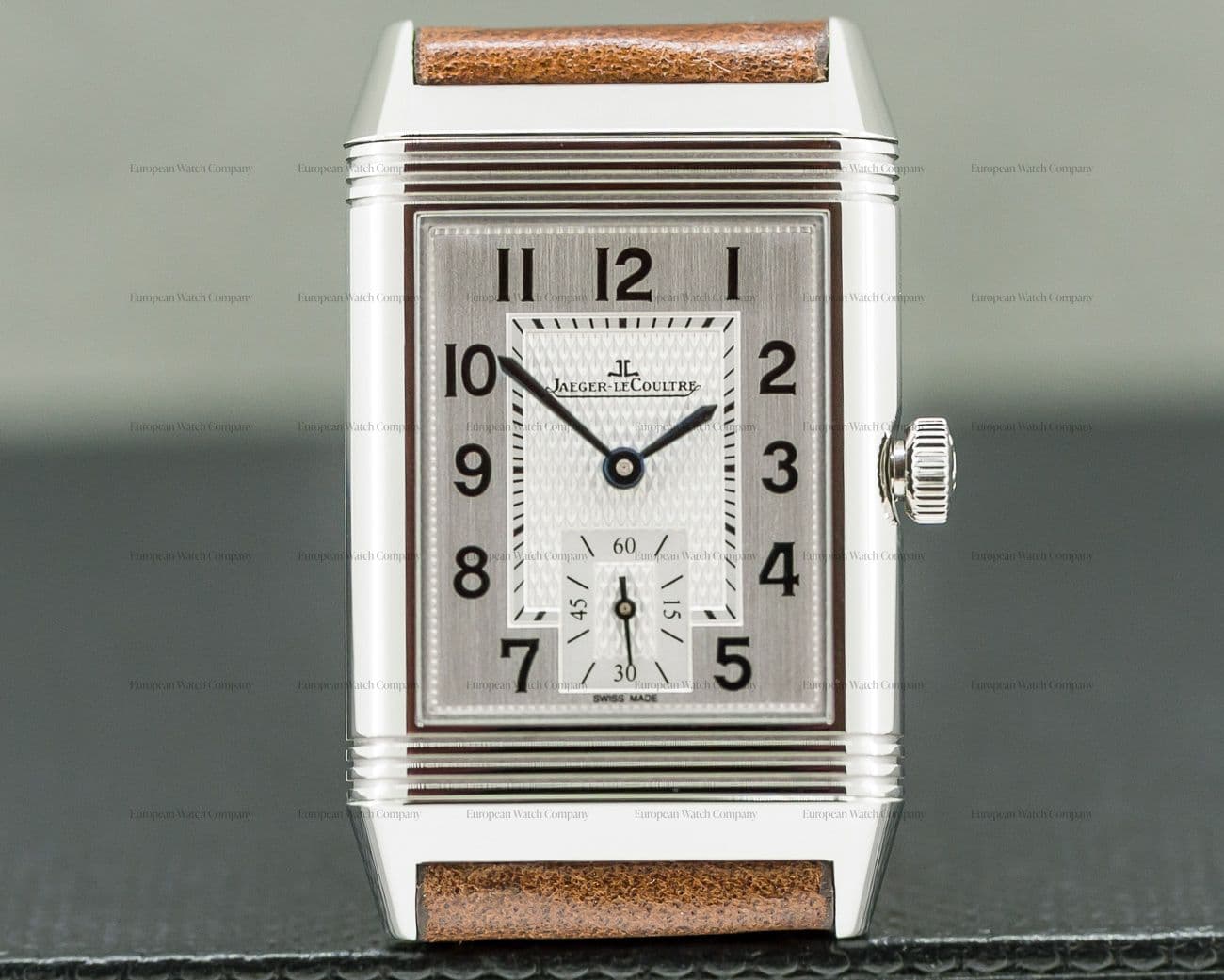 Jaeger LeCoultre Reverso classic Medium Duoface SS/Strap