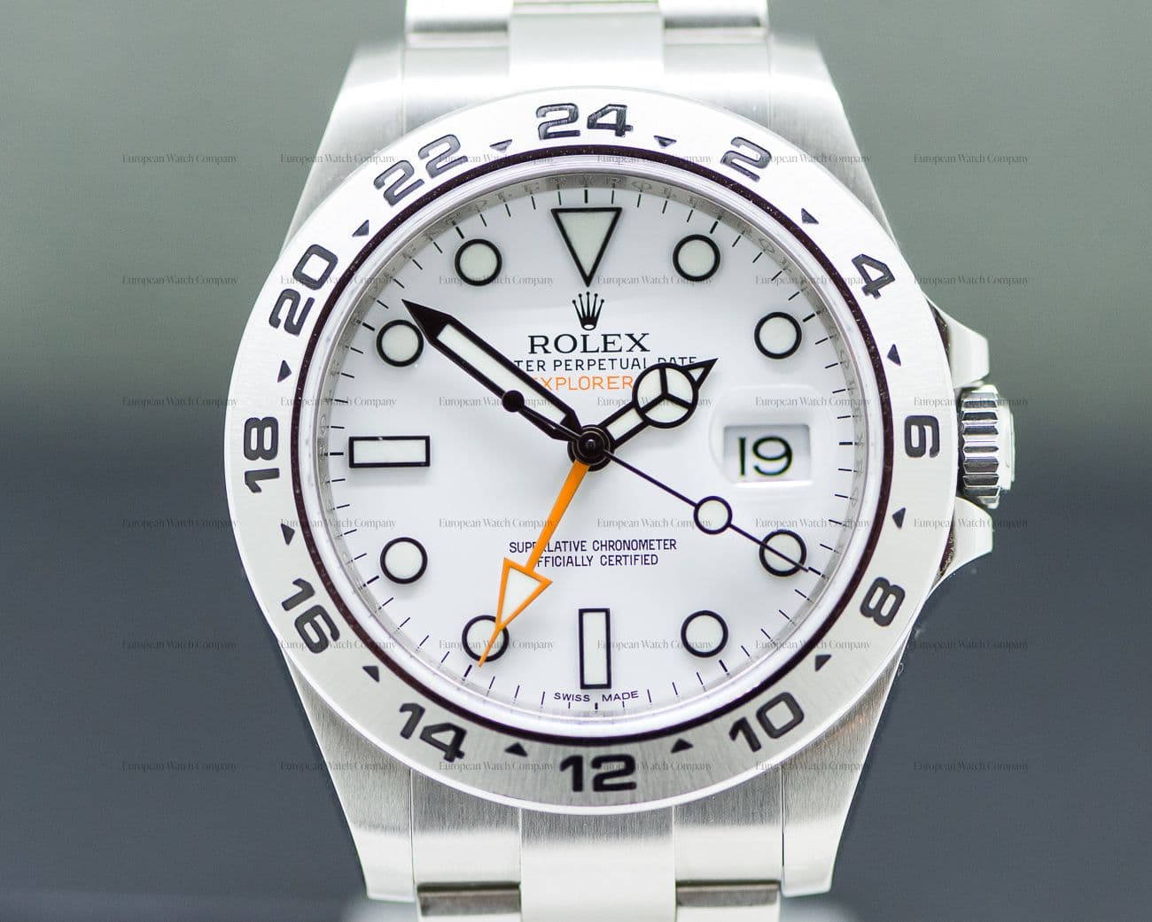 Rolex Explorer II White Dial SS / SS 