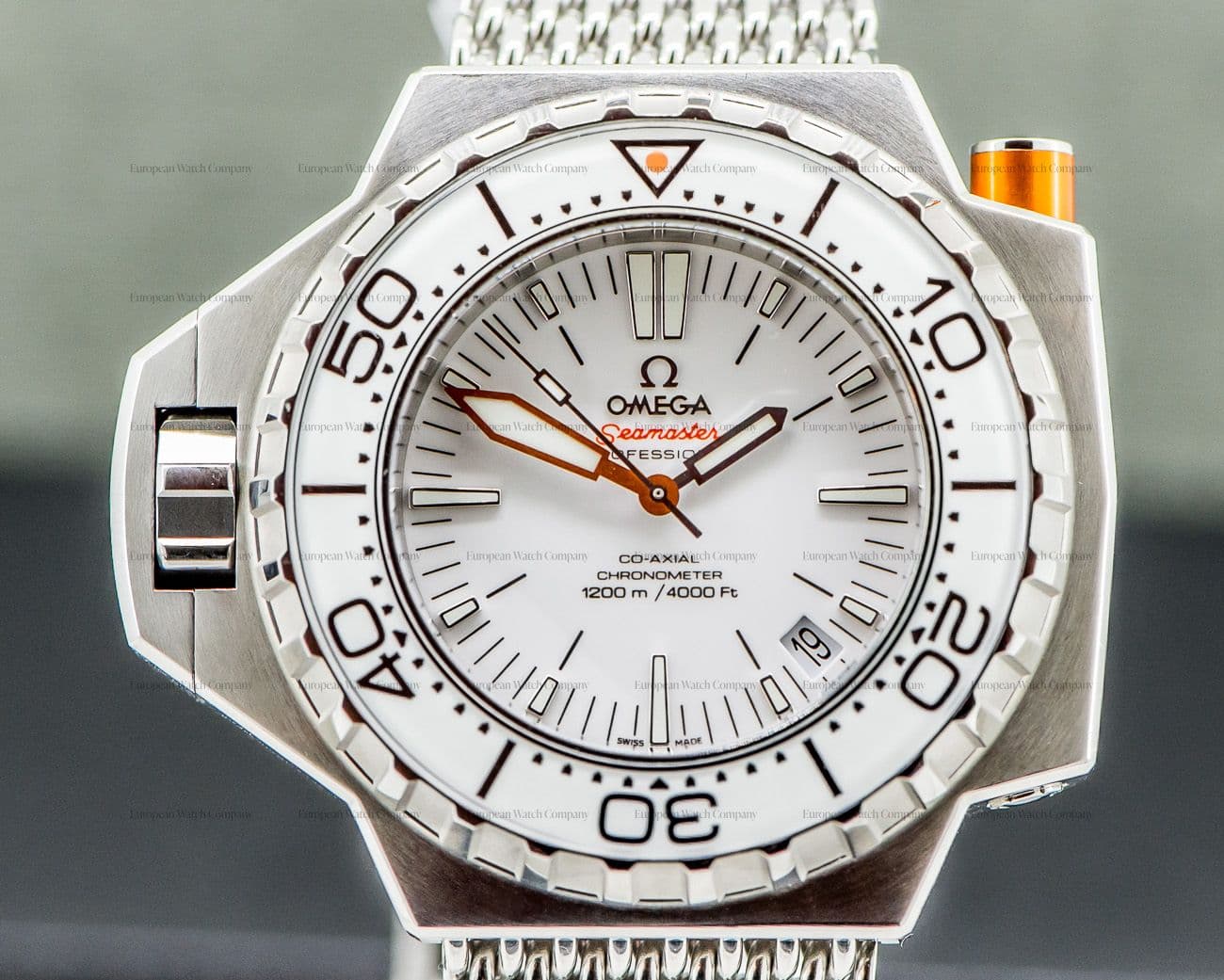 Omega Seamaster PloProf 1200M White Dial SS / Bracelet