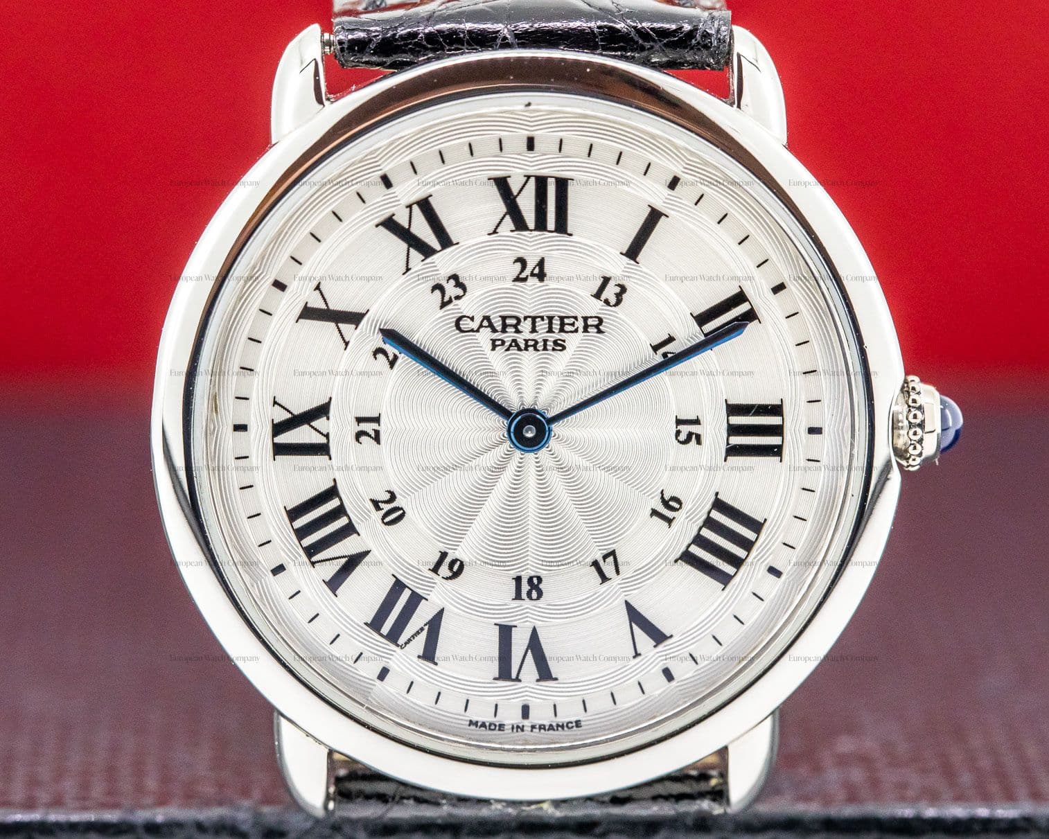 Cartier Ronde Louis "Privee Collection" Manual Wind Platinum