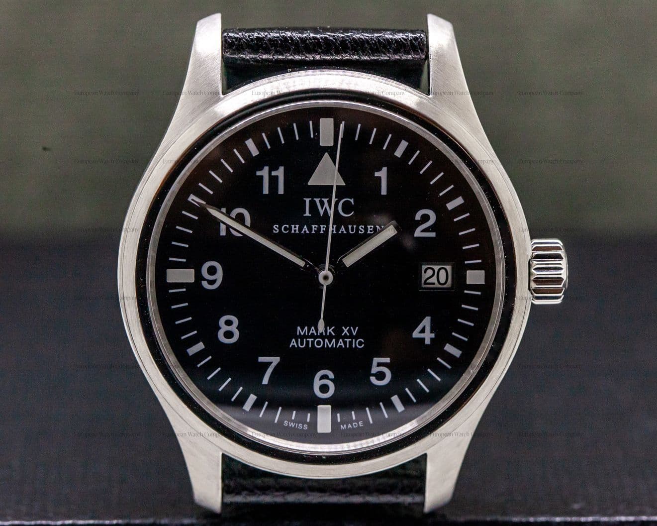 IWC Mark XV SS / Strap Black Dial 