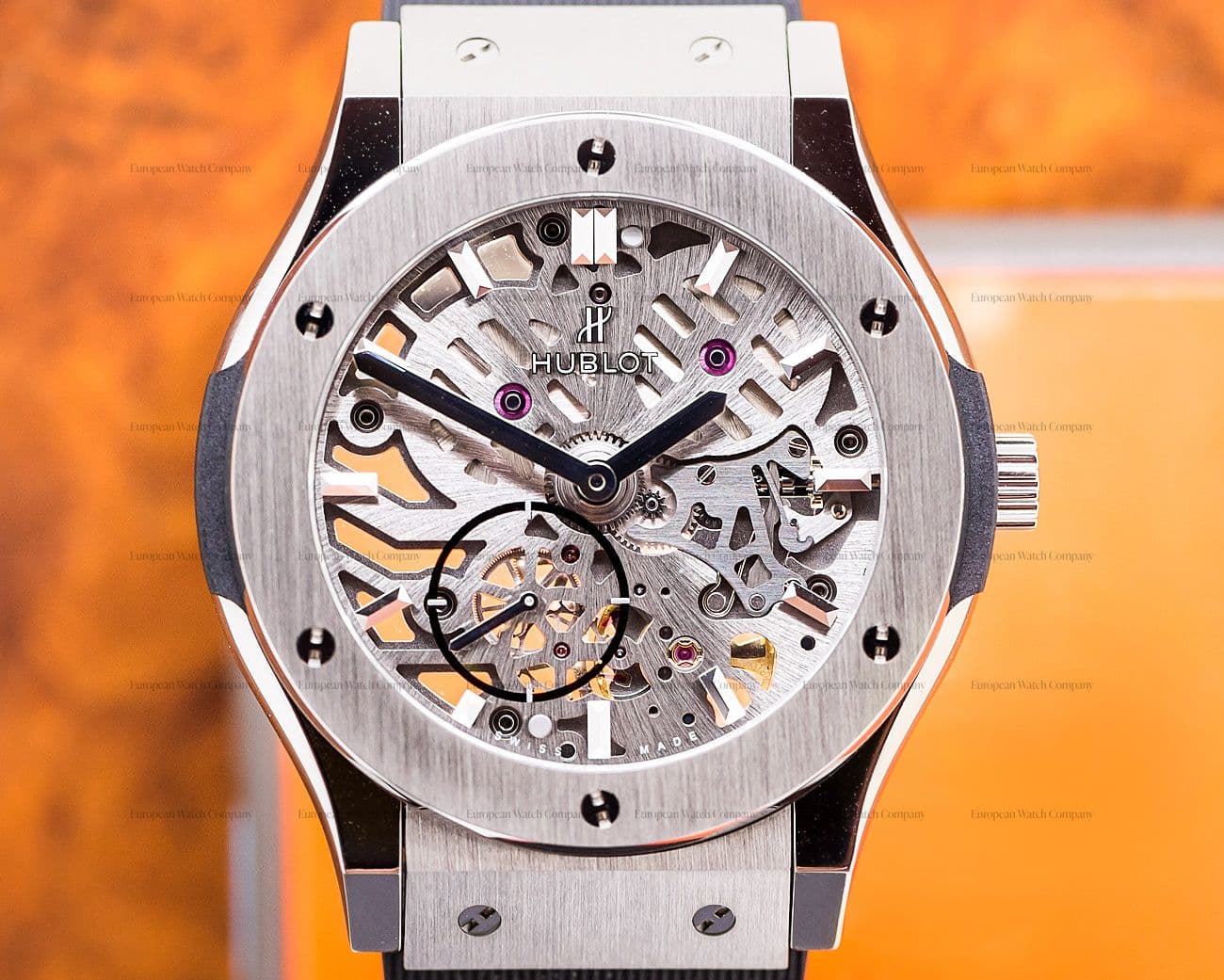 Hublot Classic Fusion Ultra Thin Skeleton Titanium