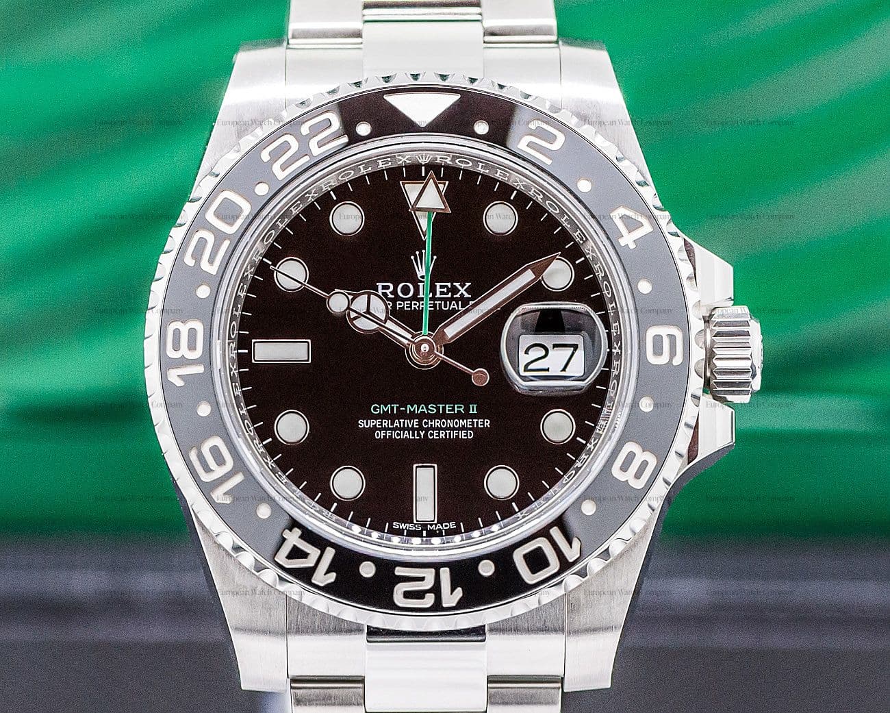 Rolex GMT Master II Ceramic SS FINAL YEAR OF PRODUCTION