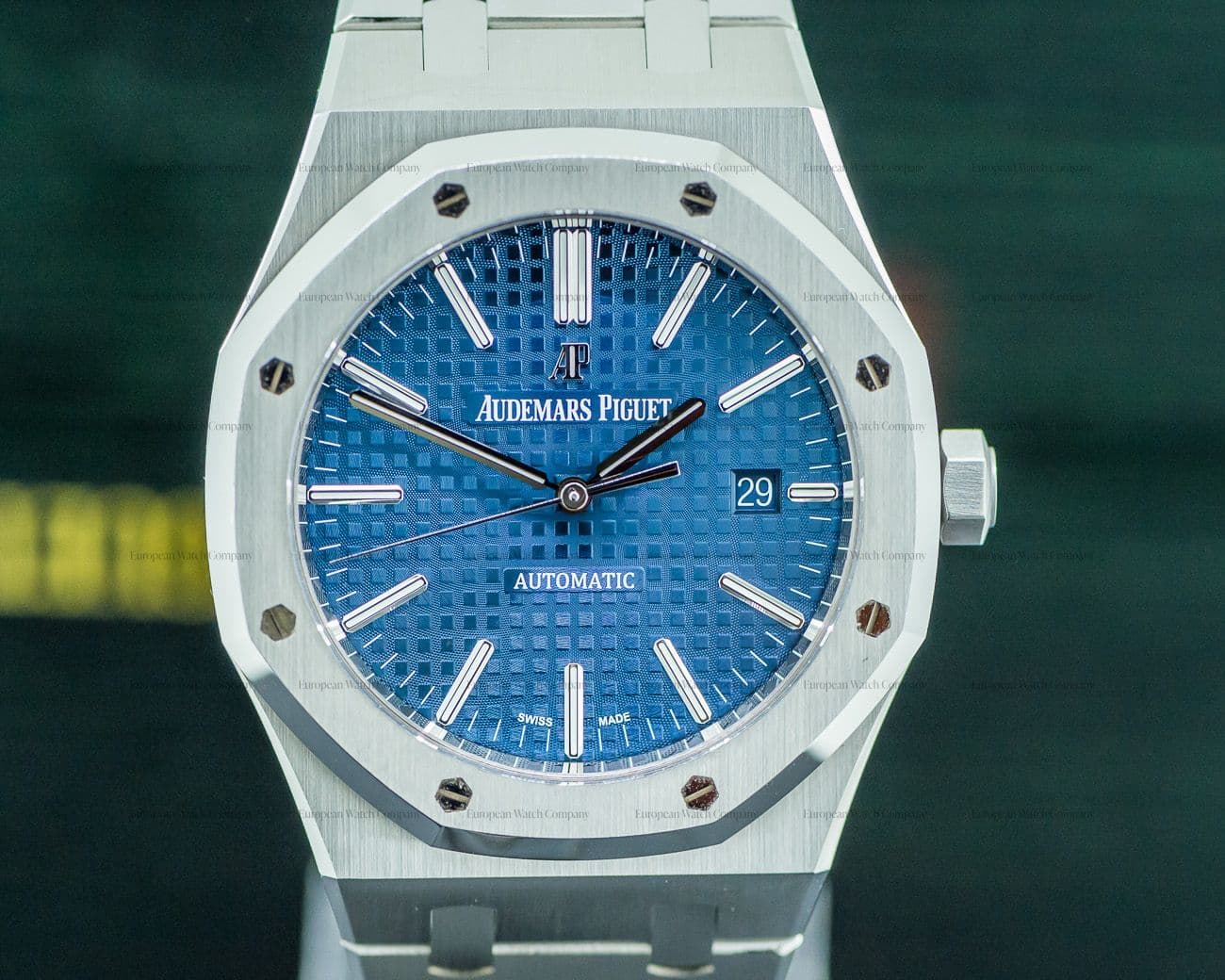Audemars Piguet Royal Oak "BOUTIQUE ONLY" Blue Dial SS 