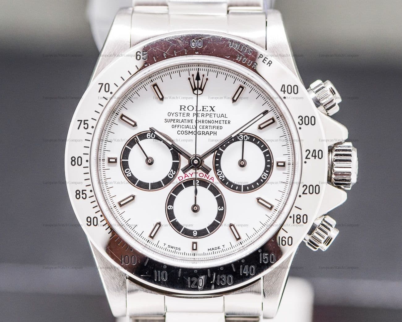 Rolex Daytona Zenith Movement White Dial SS 