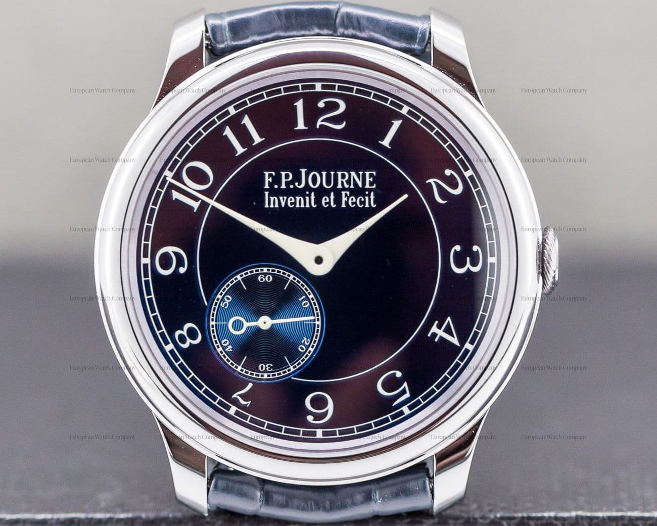 F. P. Journe Chronometre Bleu Tantalum Blue Dial 