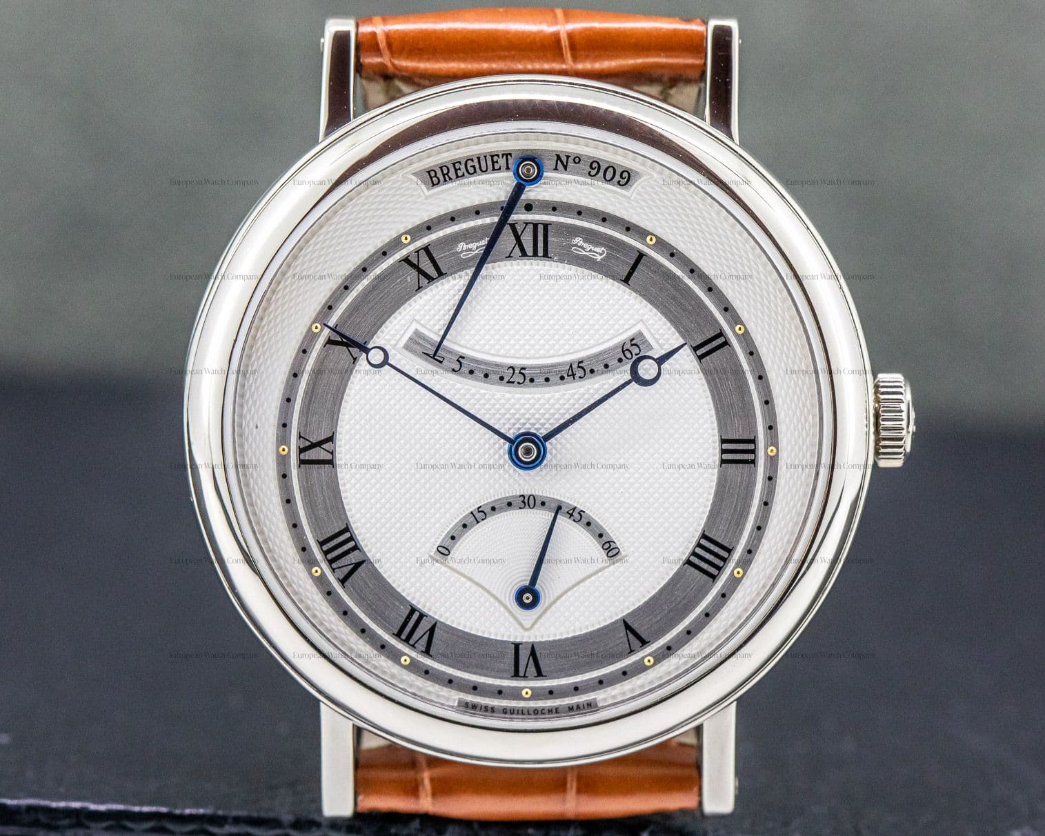 Breguet Classique Retrograde Seconds 18K White Gold / Deployant