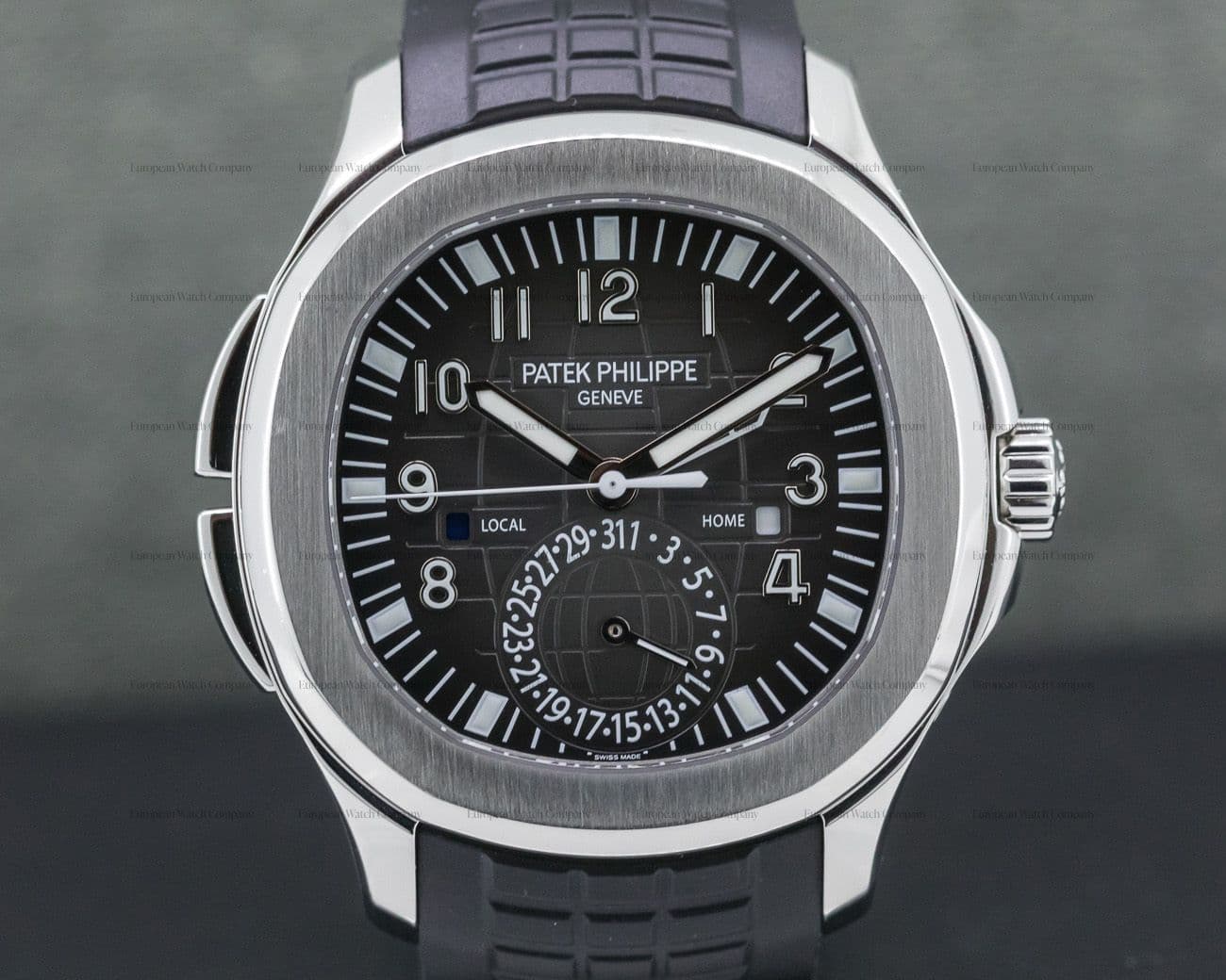 Patek Philippe Aquanaut Travel Time SS / Rubber