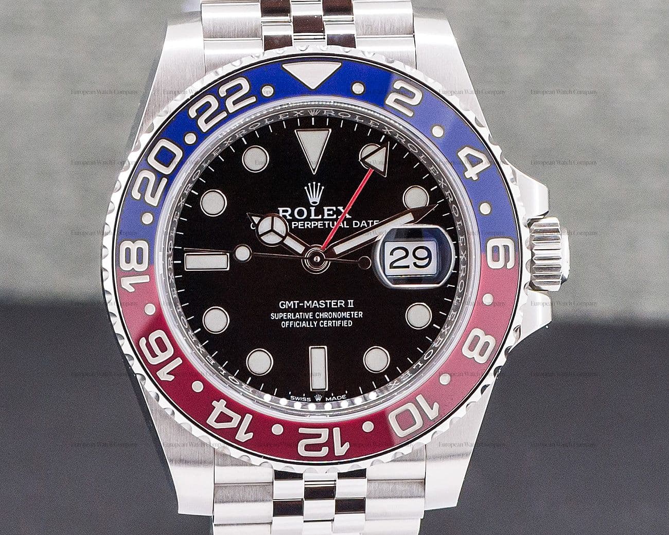 Rolex GMT Master II Ceramic "Pepsi" SS / Jubilee 