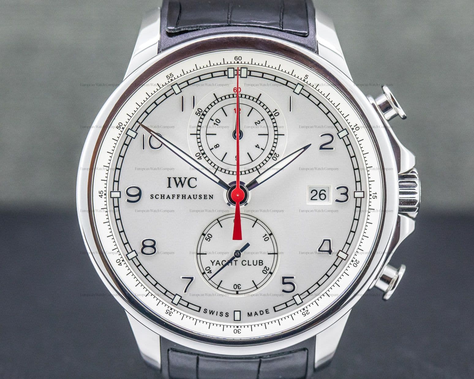 IWC Portuguese Yacht Club Flyback SS Silver Dial 