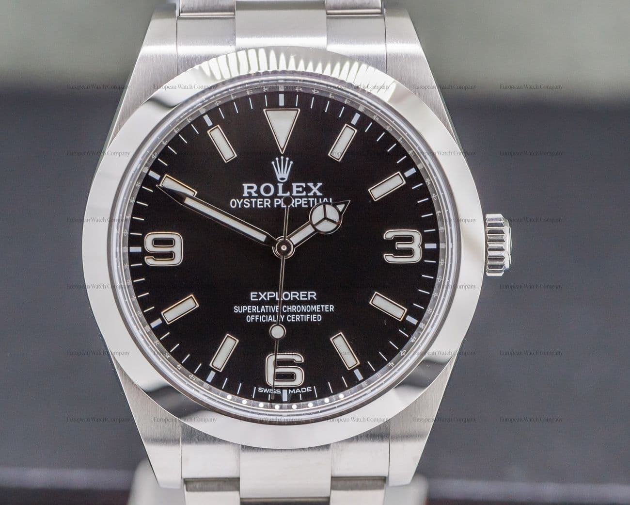 Rolex Explorer I Black Dial 39MM 