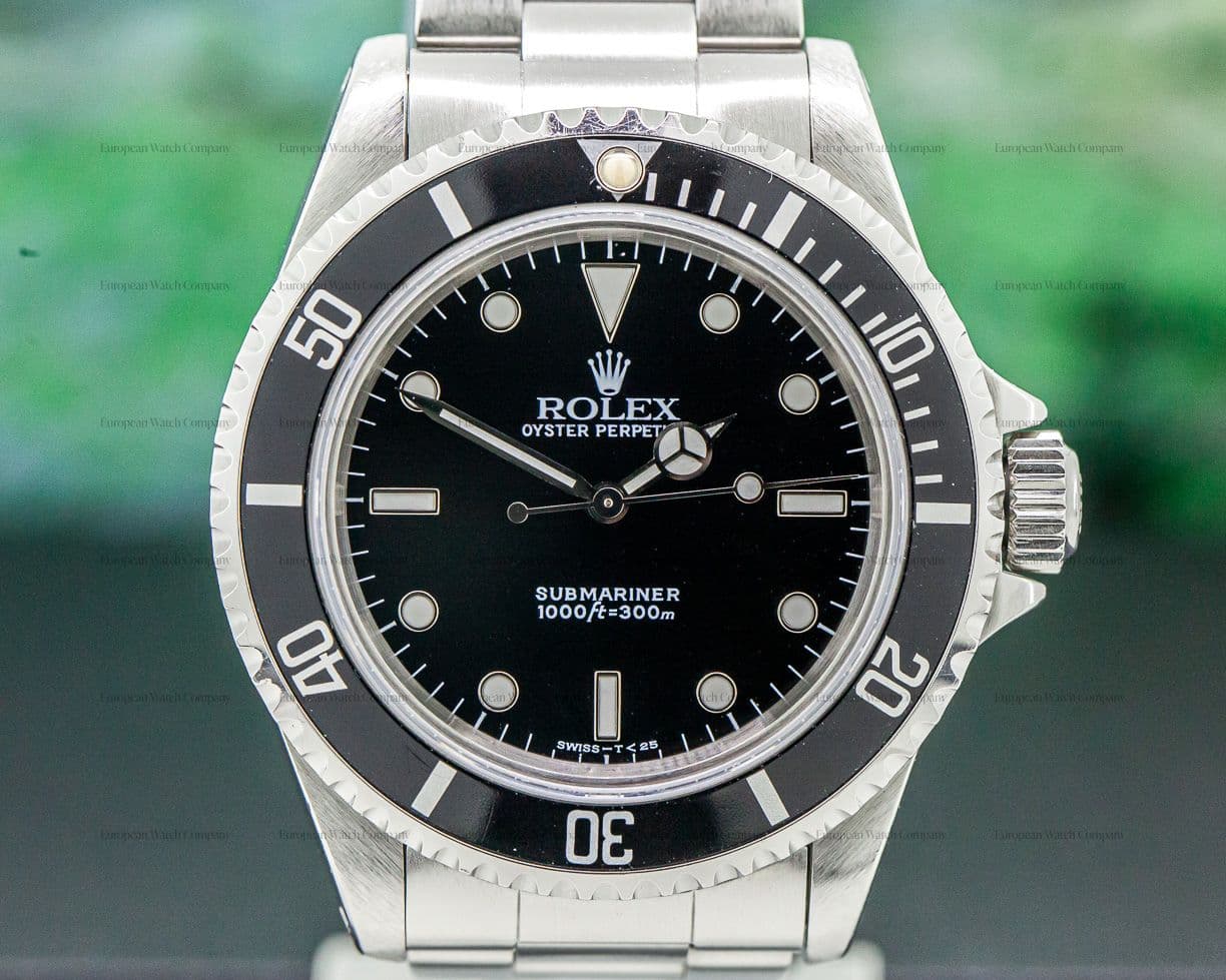 Rolex Submariner No Date SS FULL SET 
