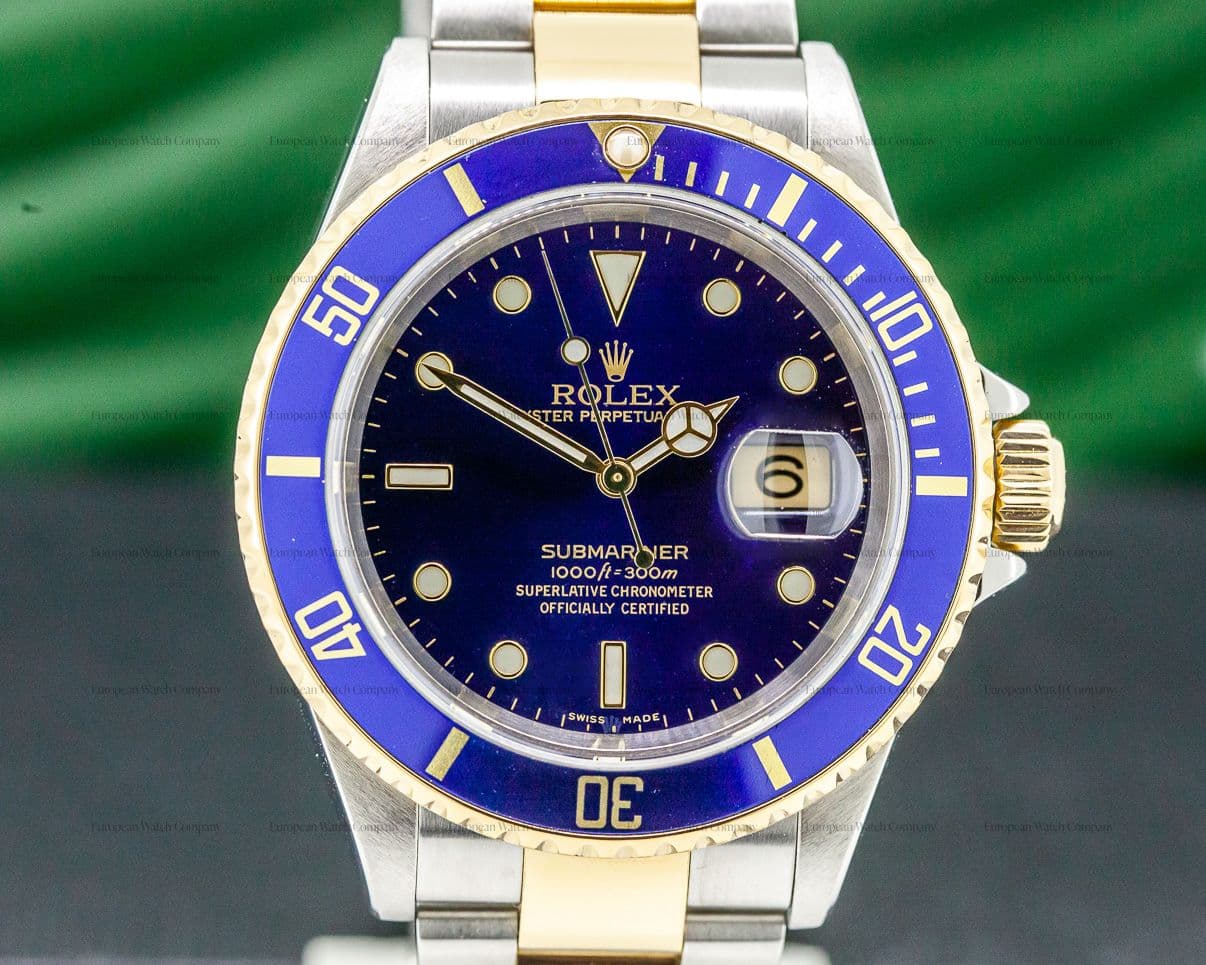 Rolex Submariner Blue Dial SS / 18K