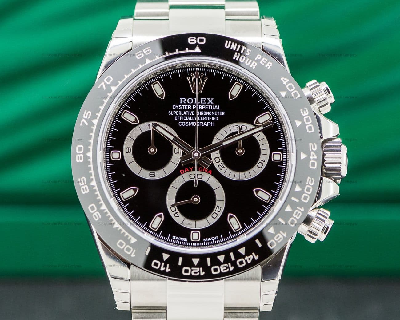 Rolex Daytona Ceramic Bezel SS / Black Dial UNWORN