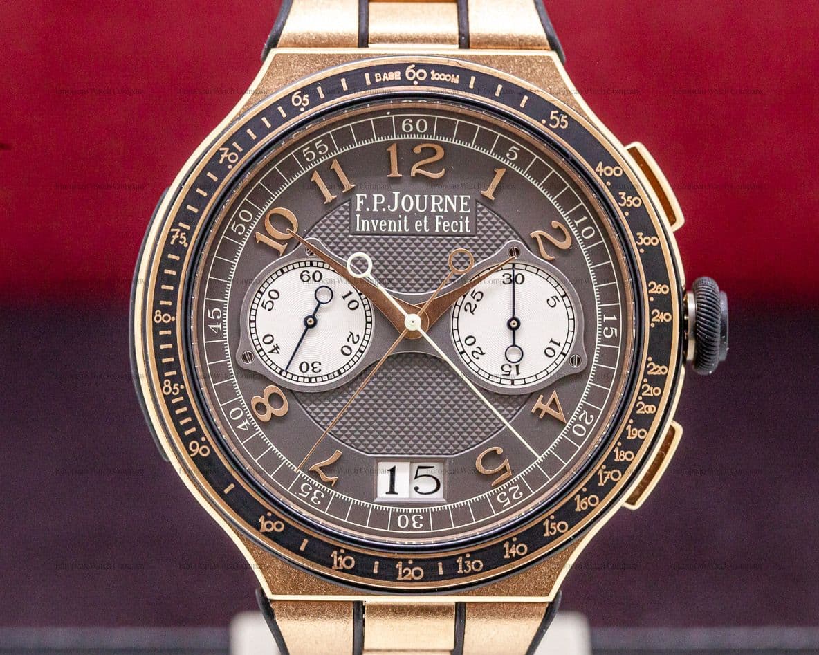 F. P. Journe Chronographe Monopoussoir Rattrapante 18k Rose Gold 