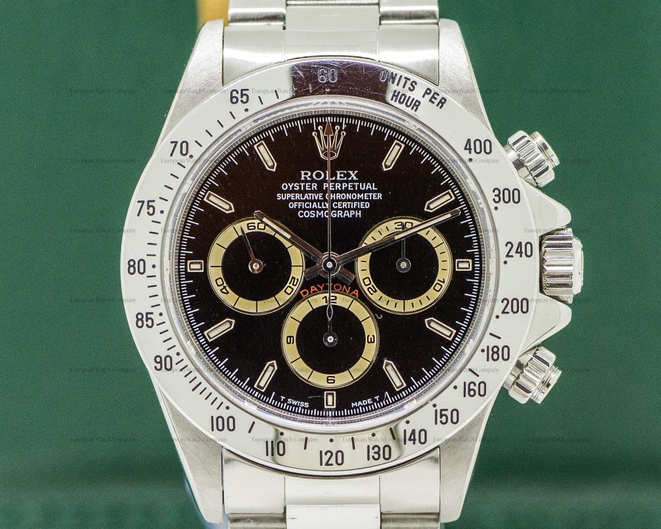 Rolex Daytona SS Black Dial Zenith Movement U Series FULL SET