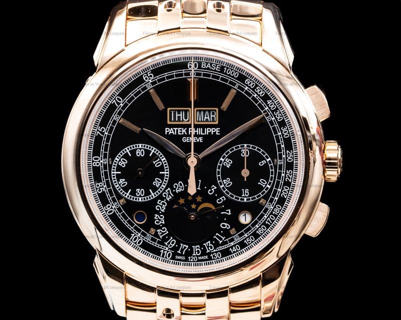 Patek Philippe Perpetual Calendar 5270/1r Chronograph Rose Gold / Bracelet UNWORN