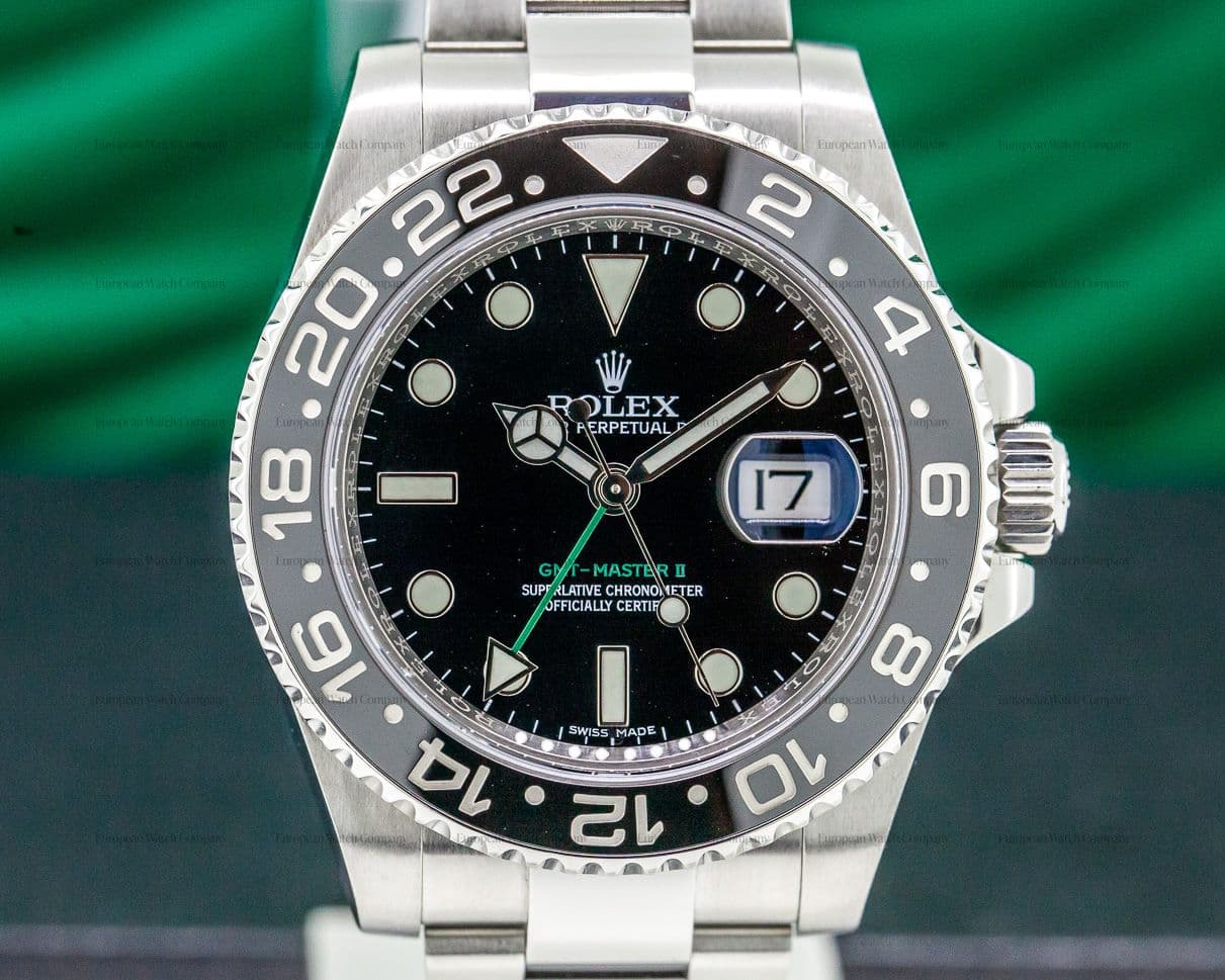 Rolex GMT Master II Ceramic SS 