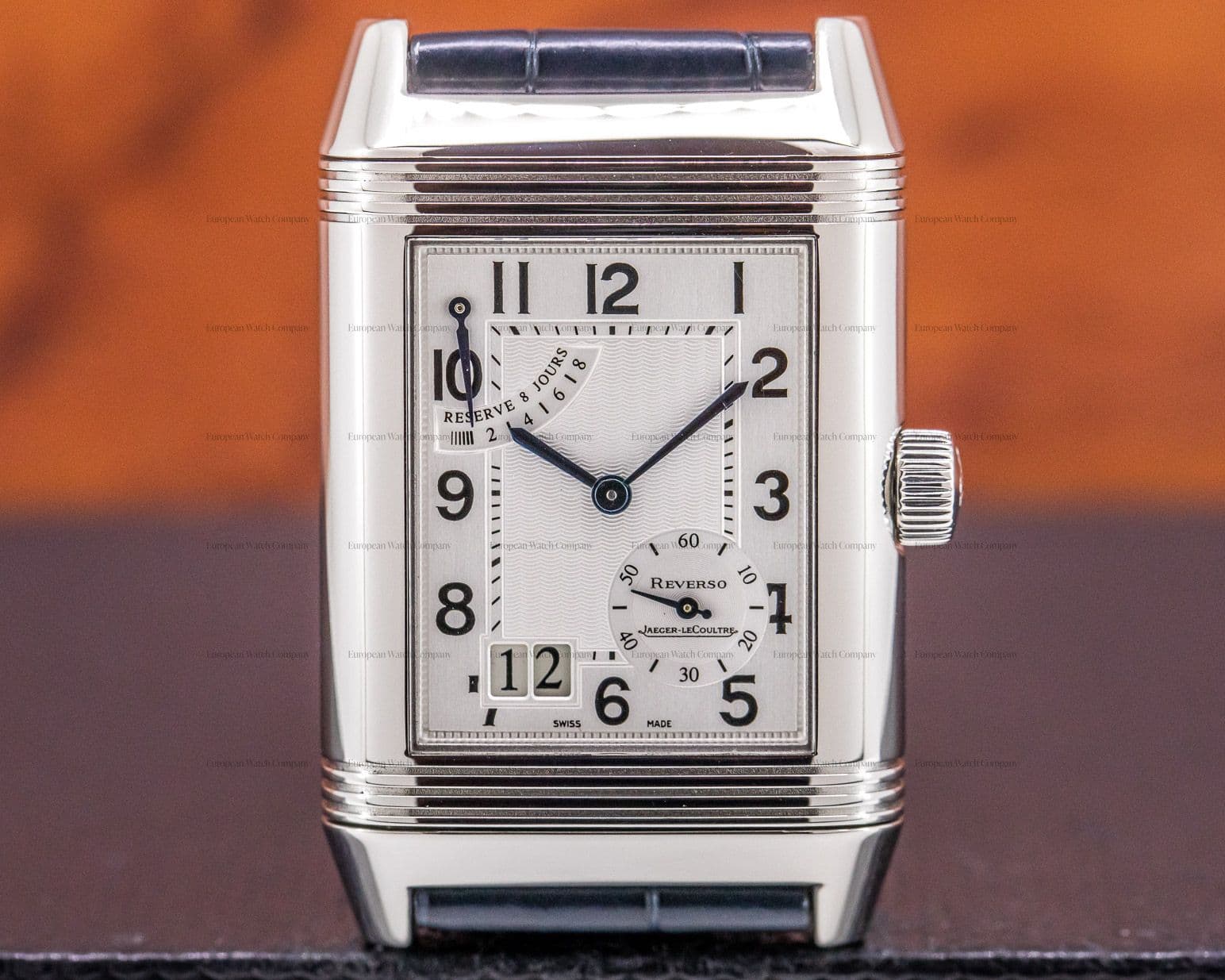 Jaeger LeCoultre Grande Date Reverso Power Reserve SS 