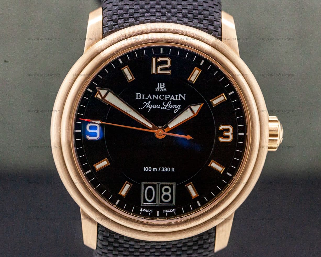 Blancpain Aqualung Big Date 18K RG / Rubber